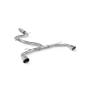 Scarico cat-back con silenziatore centrale Predator Scorpion per CUPRA Leon 245
