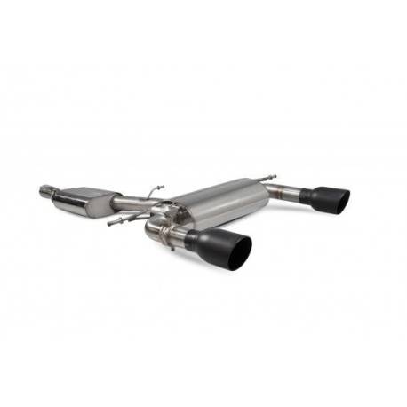 Cat-back avec intermédiaire et avec valves TT MK3 2.0 TFSi Quattro