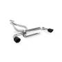 Cat-back colas negro cerámica Daytona Scorpion para Toyota Supra A90 3.0T (ROW)