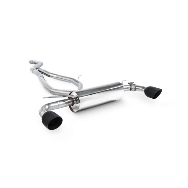 Scarico cat-back terminali neri in ceramica Daytona Scorpion per Toyota Supra A90 3.0T (ROW)
