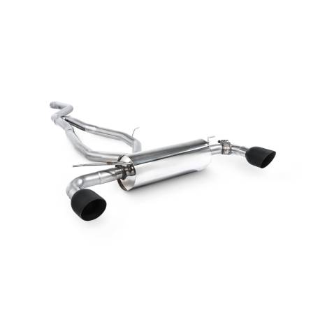 Scarico cat-back terminali neri in ceramica Daytona Scorpion per Toyota Supra A90 3.0T (ROW)