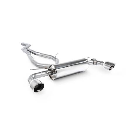Scarico cat-back terminali lucidi Daytona Scorpion per Toyota Supra A90 3.0T (ROW)