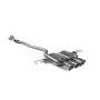 Part-resonated cat-back system Scorpion for Honda Civic Type R FK8 R/H Drive