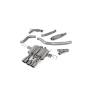Part-resonated cat-back system Scorpion for Honda Civic Type R FK8 R/H Drive
