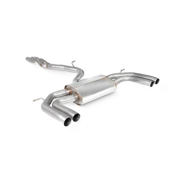 Escape cat-back sin intermedio (sin válvulas) Scorpion para Audi RS3 8Y Saloon