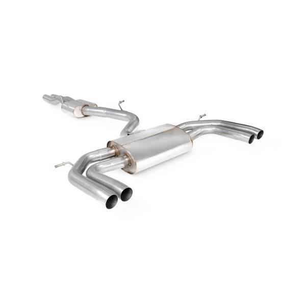 Resonated cat/gpf-back system Scorpion for Audi RS3 8Y Saloon