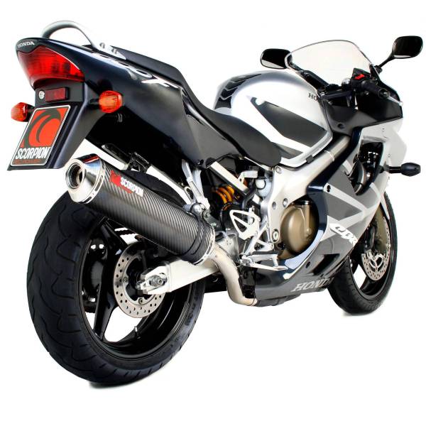 Silenziatore Factory oval Scorpion Honda CBR600 Fi F4i 2001 - 2008