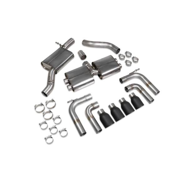 Resonated cat/gpf-back system Scorpion for Audi S3 Saloon 8V