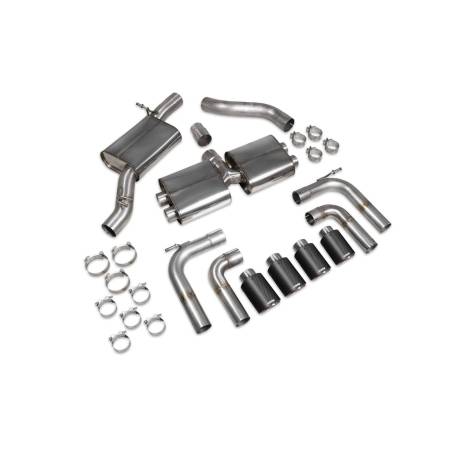 Scarico cat-back senza centrale (senza valvole) Scorpion per Audi S3 Saloon 8V