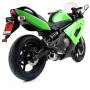 Schalldämpfer Factory oval Scorpion Kawasaki ER6 F / N 2006 - 2011