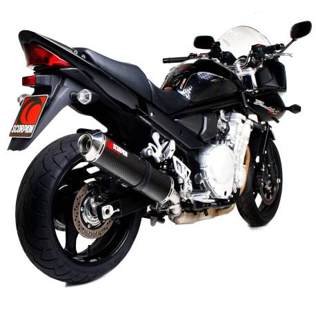 Silencer Factory oval Scorpion Suzuki GSF1250 Bandit 2007 - 2015