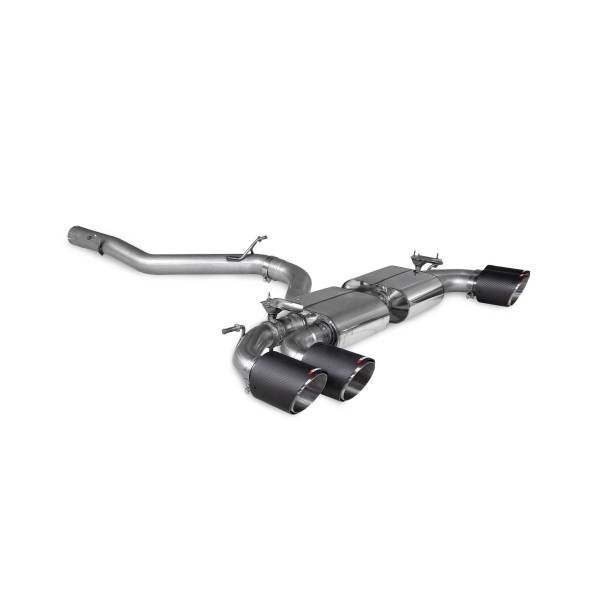 Cat-back sin intermedio (con válvulas) Scorpion para Audi S3 8Y Sportback