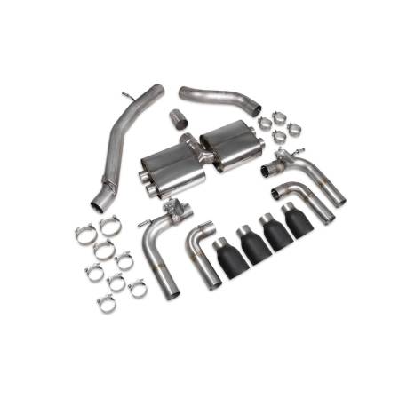 Escape cat-back sin intermedio (válvulas) Scorpion para Audi S3 Saloon 8V