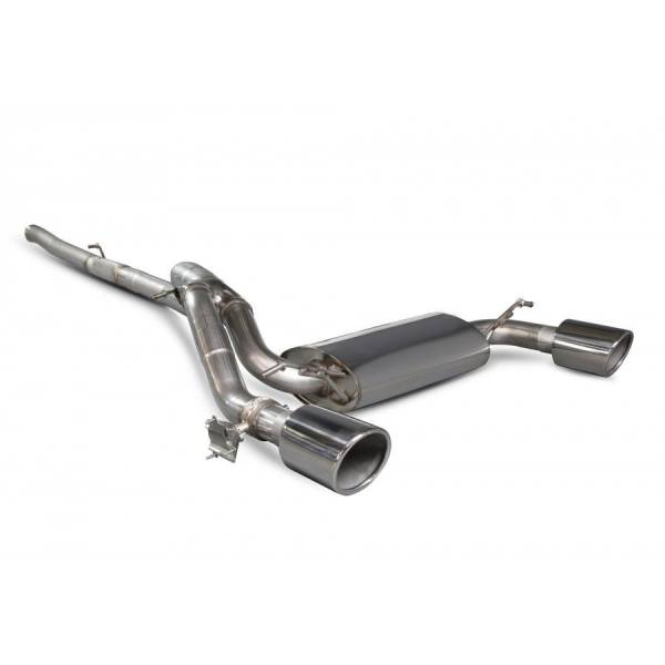 Demi-ligne Cat-back Scorpion pour Ford Focus RS mK3