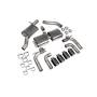 Scarico cat-back senza silenziatore centrale (con valvole) Scorpion per Audi S3 Saloon 8V