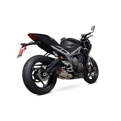 Silencieux Serket Taper Scorpion Triumph Street Triple 765 R / RS 2020 - 2022