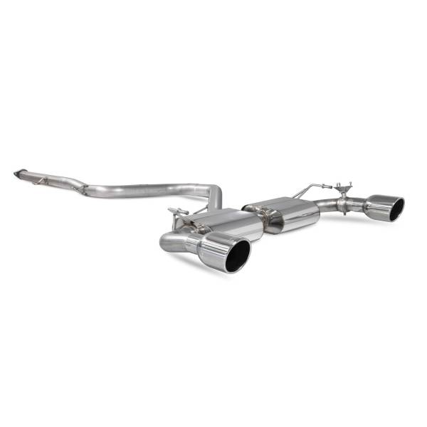 Scarico cat-back senza silenziatore centrale (valvolato) Scorpion per Hyundai i30N Performance (Non DPF)