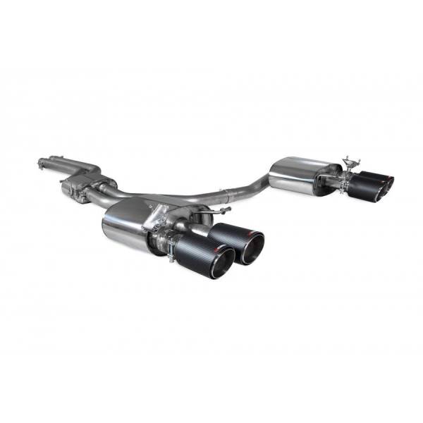 Cat-back Scorpion Audi S4 B9 Quattro 3,0T V6 Before, Saloon/Sedan
