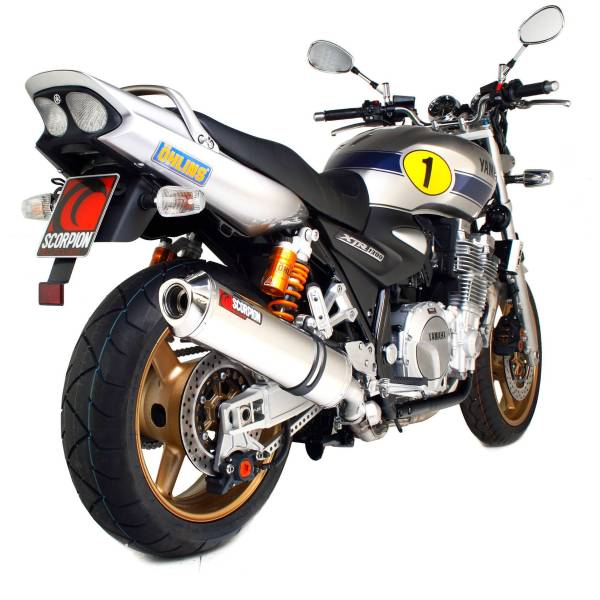 Silencieux Factory oval Scorpion Yamaha XJR1300 2007 - 2016