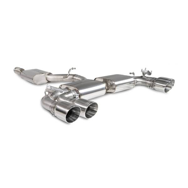 Scarico cat-back senza silenziatore centrale (con valvole) Scorpion per CUPRA Formentor 2.0 TSI 4Drive 310