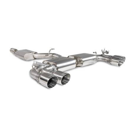 Scarico cat-back senza silenziatore centrale (con valvole) Scorpion per CUPRA Formentor 2.0 TSI 4Drive 310