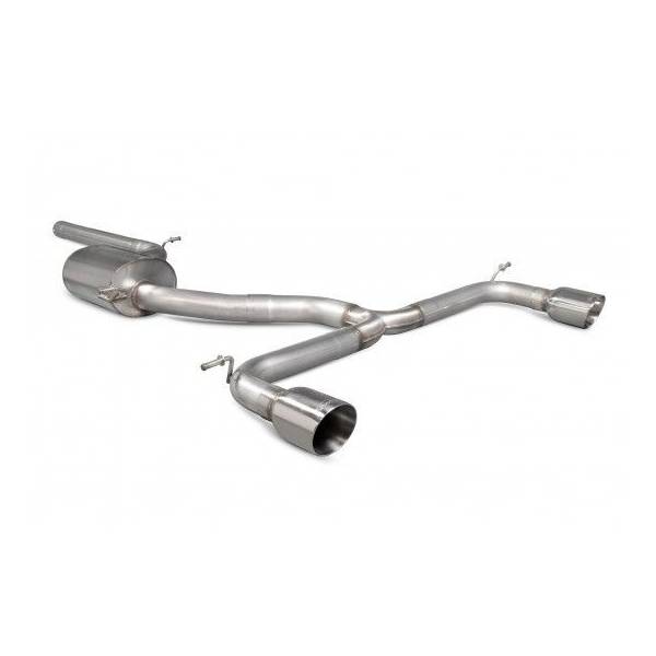 Cat-back non resonated Golf MK7,5 GTi