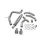Scarico cat-back senza silenziatore centrale Predator Scorpion per Volkswagen Golf MK8 GTi Clubsport