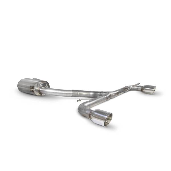 Resonated Predator Cat-back System Scorpion for Volkswagen Golf Mk6 GTi & Edition 35
