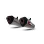 Silencieux Serket Taper, la paire. Scorpion Kawasaki Z1000 2017 - 2020
