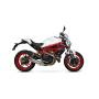 Schalldämpfer Serket Taper. Kat-Ersatzrohr Scorpion Ducati Monster 797 / 797 + 2017 - 2020