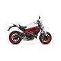Schalldämpfer Serket Taper. Kat-Ersatzrohr Scorpion Ducati Monster 797 / 797 + 2017 - 2020