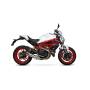 Silenciador Serket Taper. Sin catalizador Scorpion Ducati Monster 797 / 797 + 2017 - 2020