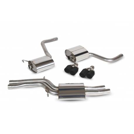 Rear silencer Scorpion AUDI S4 3,0 TFSI V6 Quattro and B8