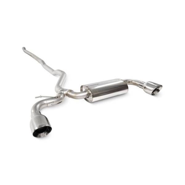 Cat-Back-Anlage ohne Mittelschalldämpfer Scorpion für Mini Clubman F54 (ohne DPF)
