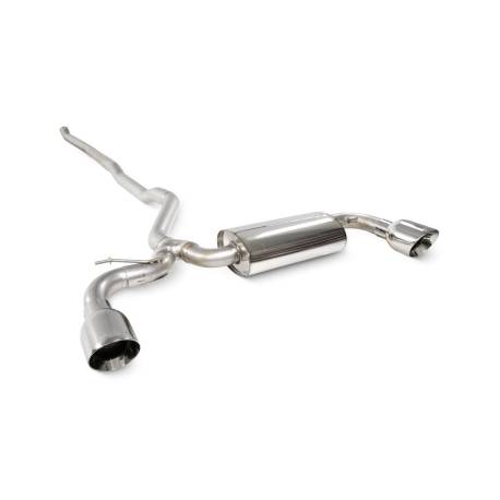 Non Resonated Cat-Back System Scorpion for Mini Clubman F54 (Non GPF)