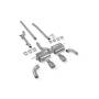 Non-res cat-back system Scorpion for Mini Countryman R60 / Paceman R61