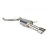 Rear silencer Scorpion FORD Fiesta Ecoboost 1,0T 100,125 and 140 PS