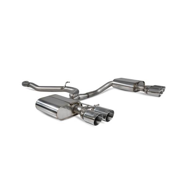 Scarico cat-back senza silenziatore centrale Scorpion per Seat Leon Cupra ST 300 Carbon Edition