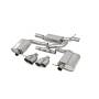 Cat-back senza silenziatore centrale Scorpion per Seat Leon Cupra ST 300 Carbon Edition
