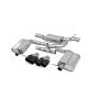 Cat-back senza silenziatore centrale Scorpion per Seat Leon Cupra ST 300 Carbon Edition