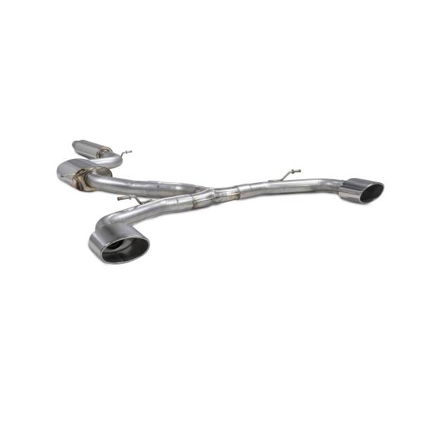 Resonated GPF-back system Scorpion for Volkswagen Golf MK8 GTi Clubsport