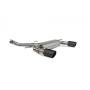 Scarico cat-back senza silenziatore centrale con valvole TT MK3 2.0 TFSi Quattro