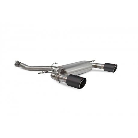 Cat-back with valves TT MK3 2,0 TFSi Quattro