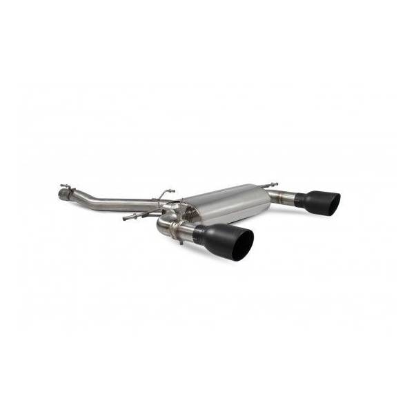 Cat-back with valves TT MK3 2,0 TFSi Quattro