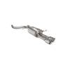Rear silencer only Scorpion for Ford Fiesta Ecoboost 1.0T