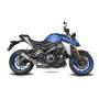 Brushed stainless steel silencers Scorpion Suzuki GSX-S 1000 2021 - 2022