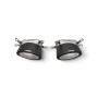 Sorties d'échappement ascari carbone 170x120 Scorpion pour Audi RS3 8Y Saloon