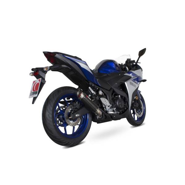 Silenciador RP1-GP Scorpion Yamaha YZF-R3 2014 - 2020