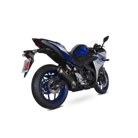 RP1-GP silencer Scorpion Yamaha YZF-R3 2014 - 2020