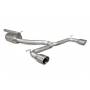 Catback senza silenziatore centrale Golf MK7.5 GTi TCR con DPF